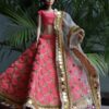 Pink Lehenga for Doll