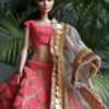 Pink Lehenga for Doll