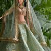 Green Wedding Lehenga for Doll