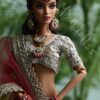 created-by-photogrid-28 Maroon Indian Wedding Lehenga for Doll