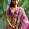 Purple lehenga for doll