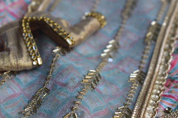 Indian bridal lehenga for Barbie doll