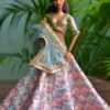 Indian bridal lehenga for Barbie doll