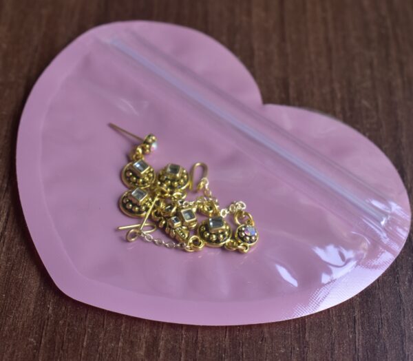 Mint green gold lehenga for curvy Barbie doll