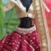 Maroon lehenga play set