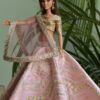 Pink lehenga Barbie  play set