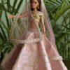 Pink lehenga Barbie  play set