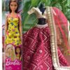 Maroon lehenga play set