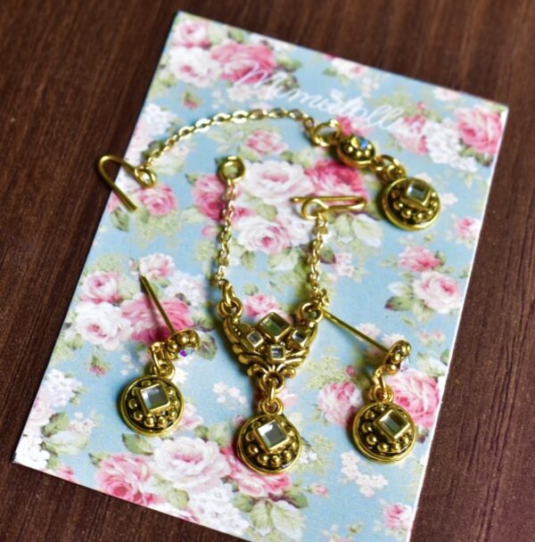 Green lehenga play set