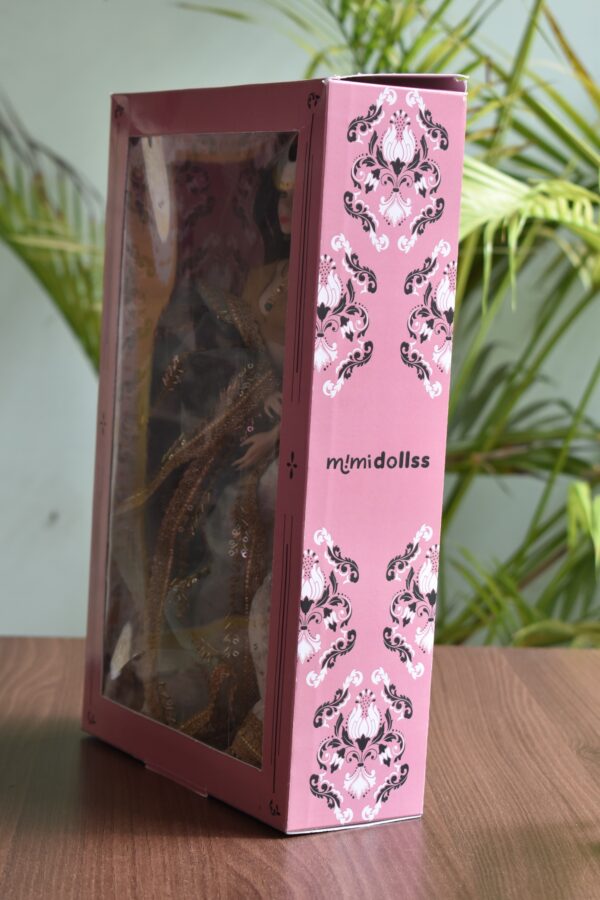 Kriti Doll ( white embroidered lehenga)