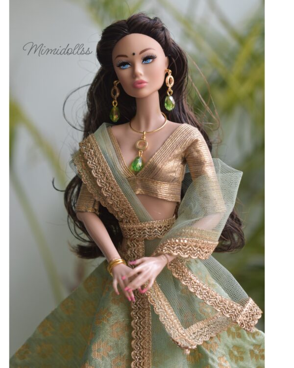 PIAA doll (green lehenga)