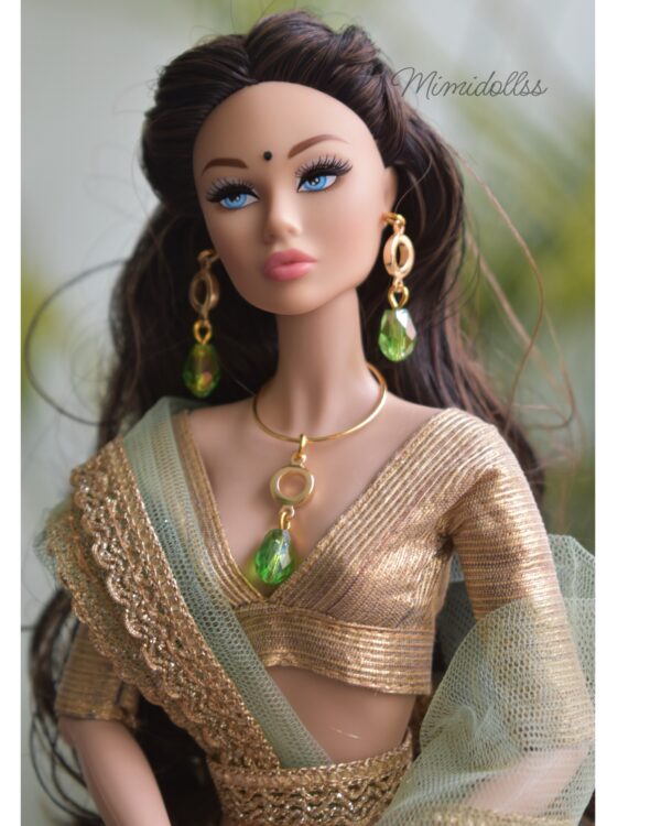 PIAA doll (green lehenga)