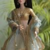 Kriti Doll ( white embroidered lehenga)