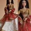 Rani Doll (white embroidered lehenga)