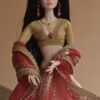 Rani Doll (white embroidered lehenga)
