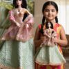 RiA Doll (embroidered green lehenga)