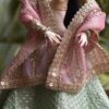 RiA Doll (embroidered green lehenga)
