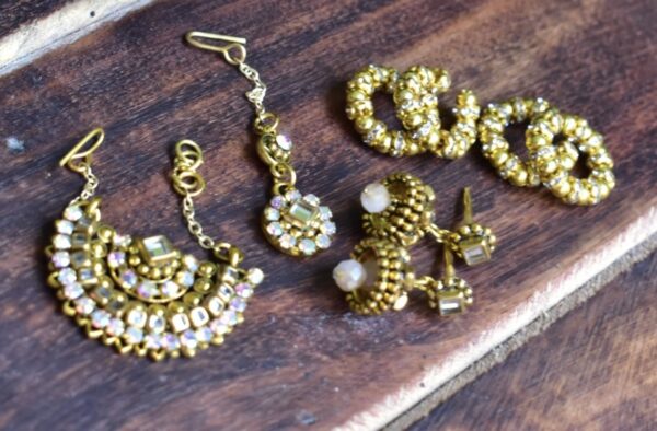 Aishwarya doll (pink and green bridal costume)