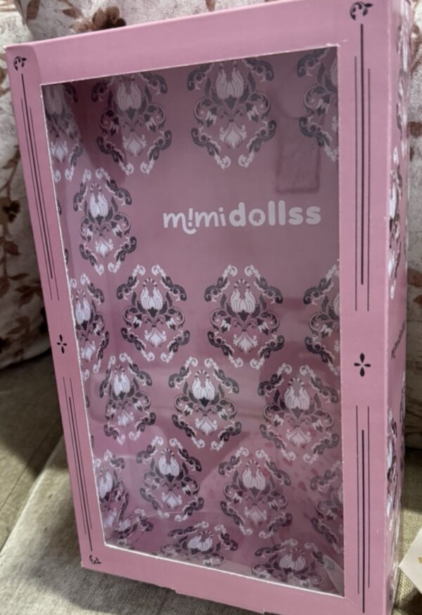 Navyaa Doll (Pink and gold Banarasi silk saree)