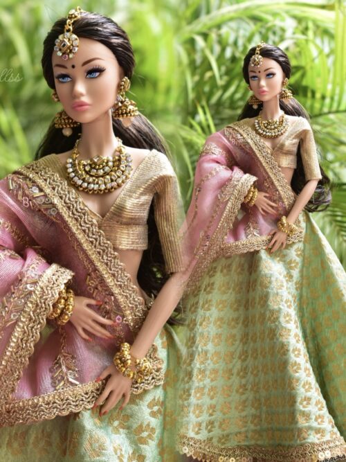 screenshot-408 Aishwarya doll (pink and green bridal costume)
