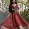Manjiri Doll (Embellished chunri print lehenga)