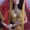 Preeti Doll (Banarasi silk red lehenga)