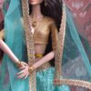 Ruchi Doll (Embroidered turquoise lehenga)