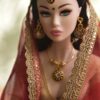 Shreya Doll (Maroon lehenga bride doll)