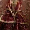 Shreya Doll (Maroon lehenga bride doll)
