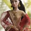 Rashmi Doll (Embroidered maroon bridal lehenga)