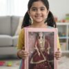 Shreya Doll (Maroon lehenga bride doll)