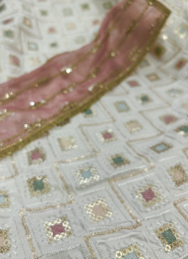 Tiya Doll (white embroidered lehenga)