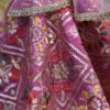 dsc_0181 Mauve pink embroidered lehenga with accessories for doll