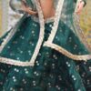 dsc_0221 Green lehenga with accessories for doll