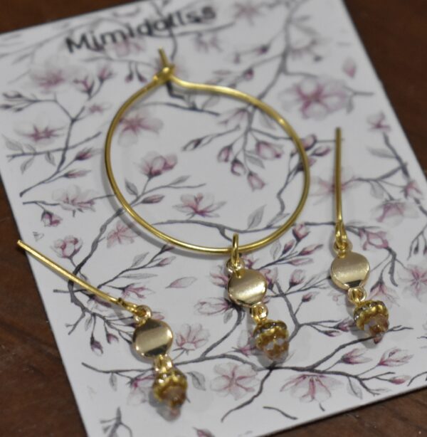 Beige embroidered lehenga with accessories for doll