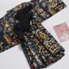 A set of 10 Indian block printed cotton sarees with accessories for doll