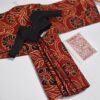 A set of 10 Indian block printed cotton sarees with accessories for doll