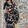 img_0199 Block printed ajarak cotton saree with accessories for doll