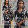 created-by-photogrid-358 Block printed ajarak cotton saree with accessories for doll