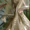 Sparkly golden lehenga for Barbie doll