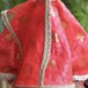 Red festive lehenga for Barbie doll