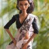 A set of 2 sarees with accessories for Barbie doll