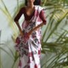 A set of 5 cotton sarees with accessories for Barbie doll