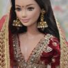 img_0870 Embellished bridal lehenga for Barbie doll