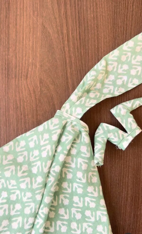 Printed cotton lehenga for Barbie doll