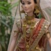 Indian bridal saree for doll
