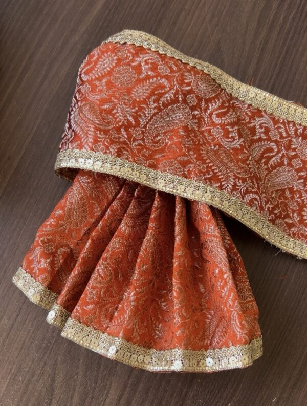 Indian bridal saree for doll