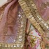 Embroidered bridal lehenga for doll