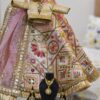Embroidered bridal lehenga for doll