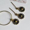 Daisy necklace set for doll (set of 2)